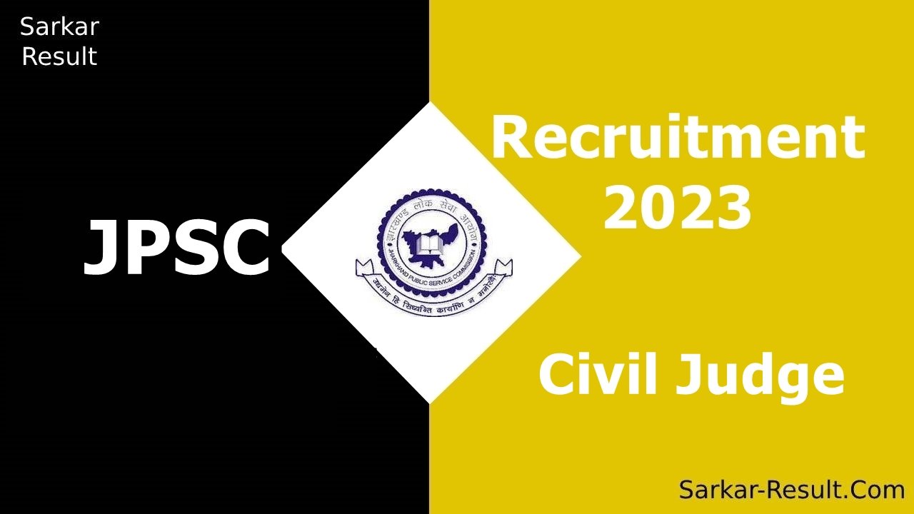 JPSC Recruitment 2023 1