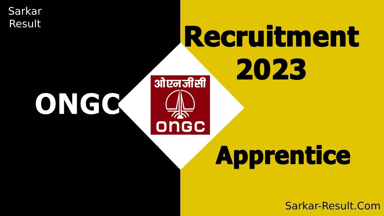 ONGC Recruitment 2023