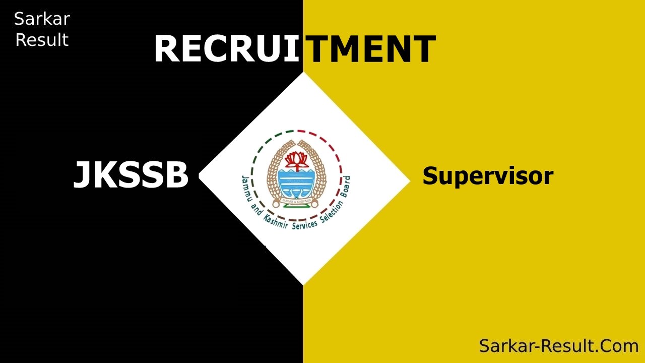 jkssb recruitment