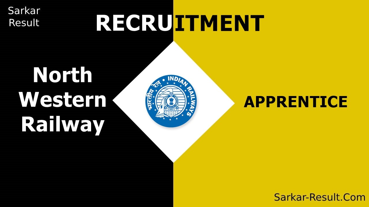 North Western Railway RECRUITMENT