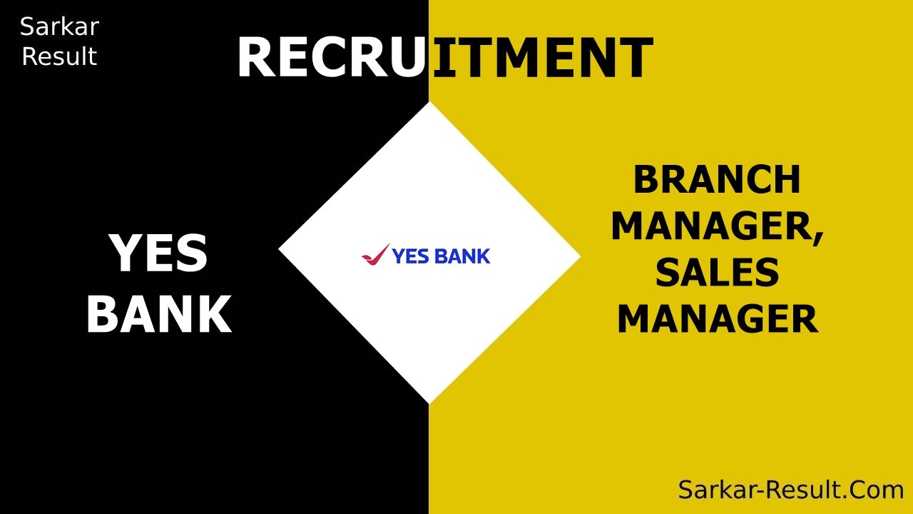 YES BANK RECRUITMENT 1