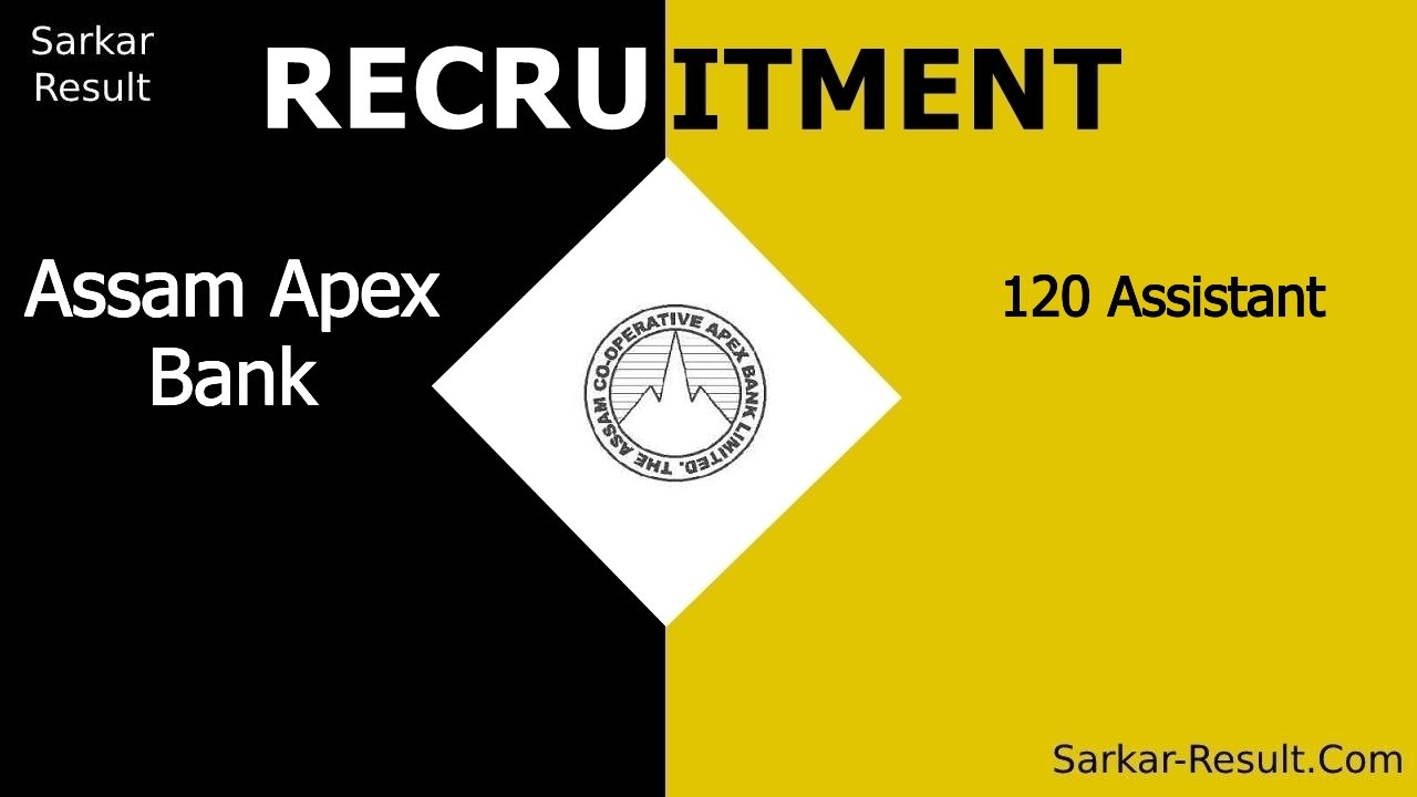 assam apex bank recruitment 2024 apply online for 120 assistant out