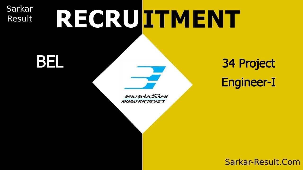 bel recruitment 2024 apply online for 34 project engineer i out