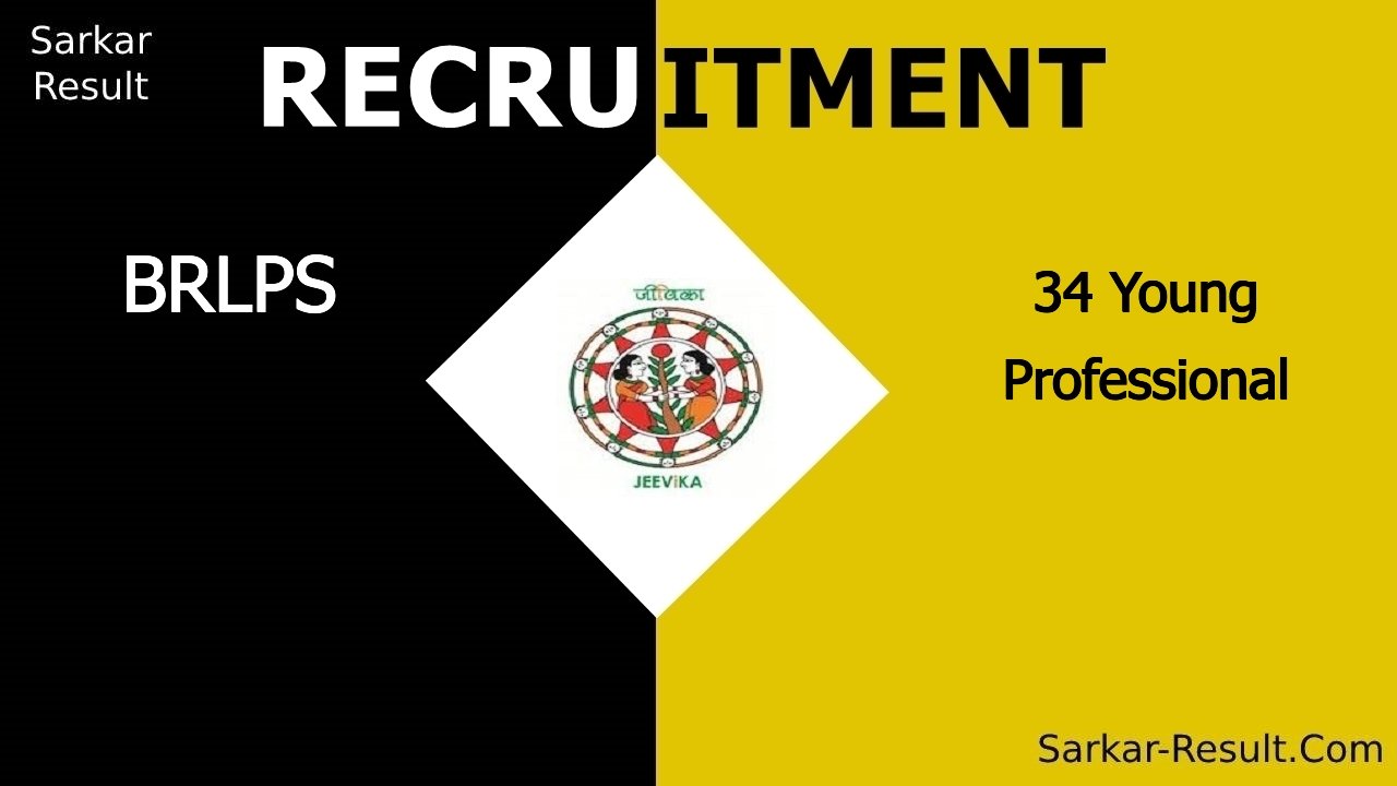 brlps recruitment 2024 apply online for 34 young professional out