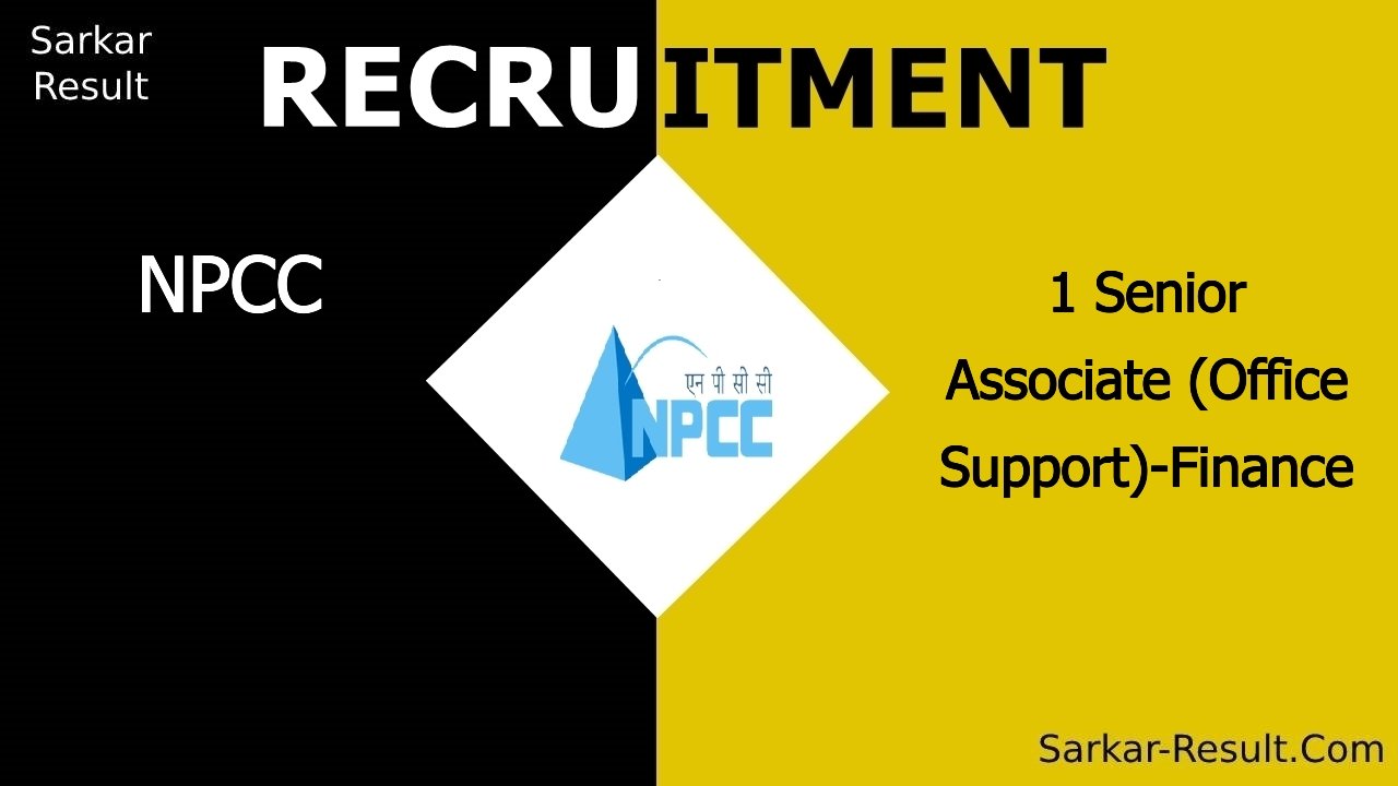 npcc recruitment 2024 apply offline for 1 senior associate office support finance out